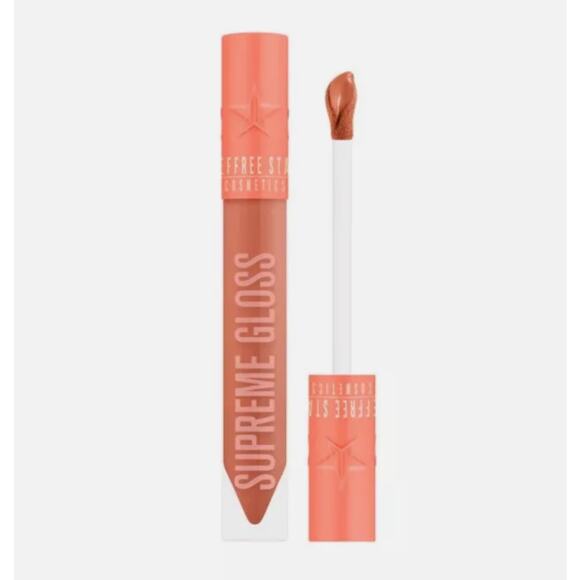Jeffree Star Supreme Gloss Nude Garden Earthy Orange Brown Lipgloss New in Box - Picture 2 of 5